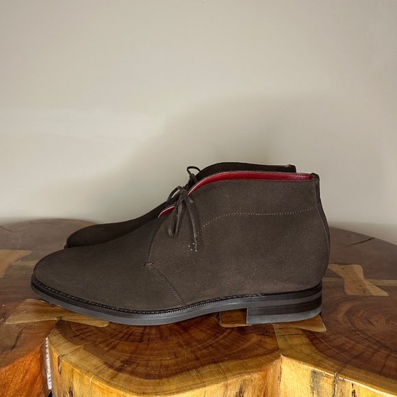 Cobbler Union Brown Suede Chukka Boot - Picture 3 of 10
